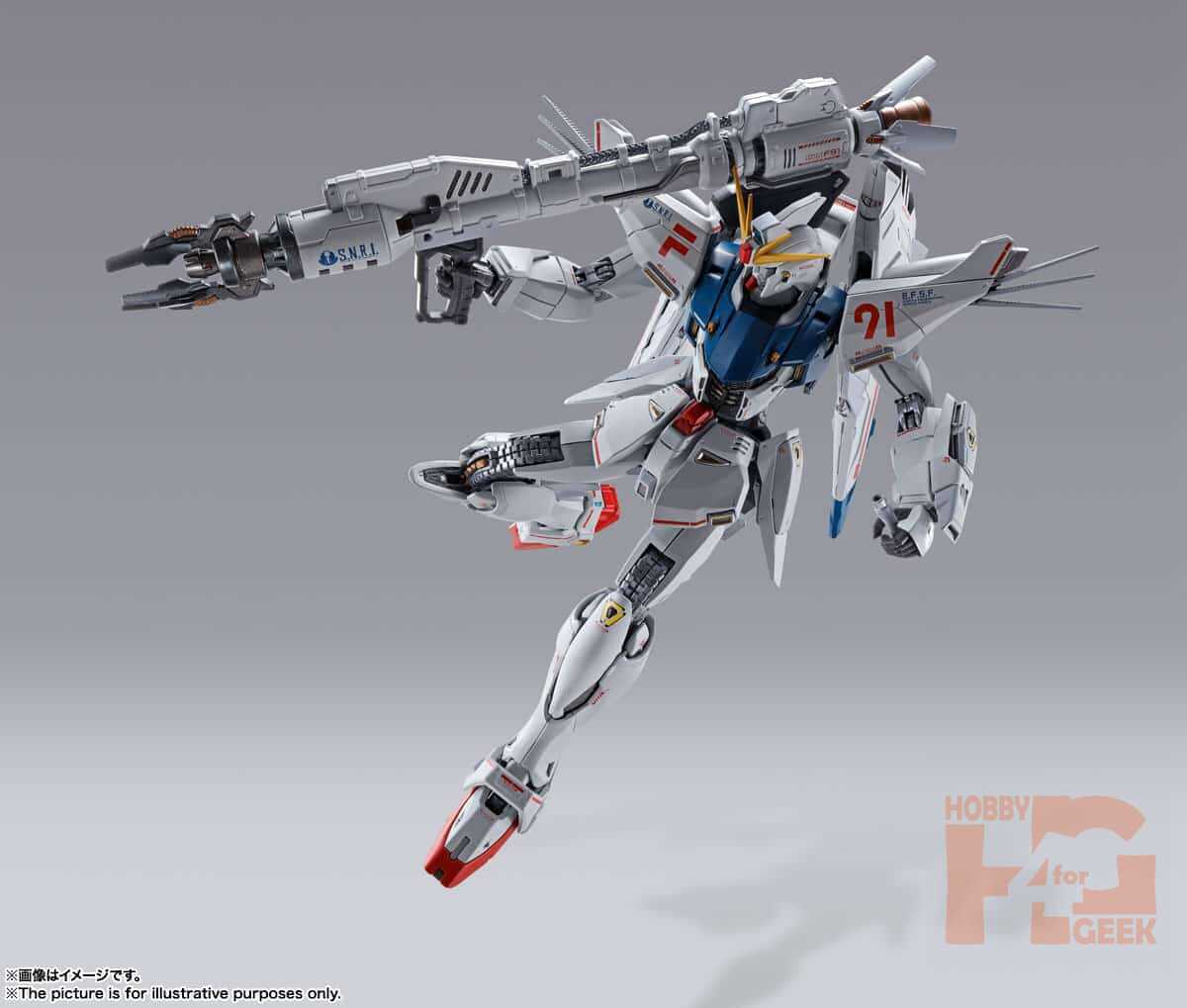 METAL BUILD Gundam F91 Chronicle (White Version)