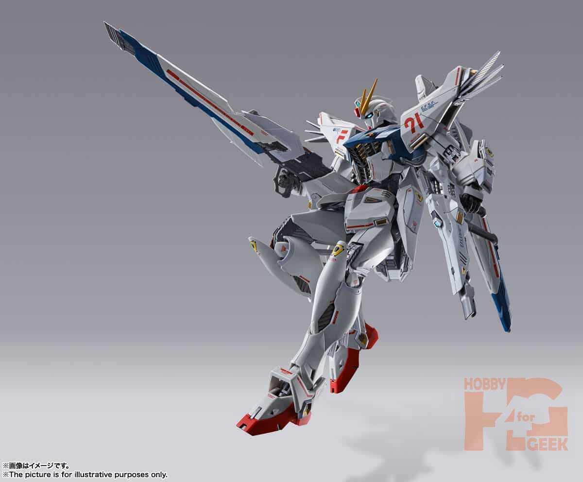 METAL BUILD Gundam F91 Chronicle (Versione bianca)