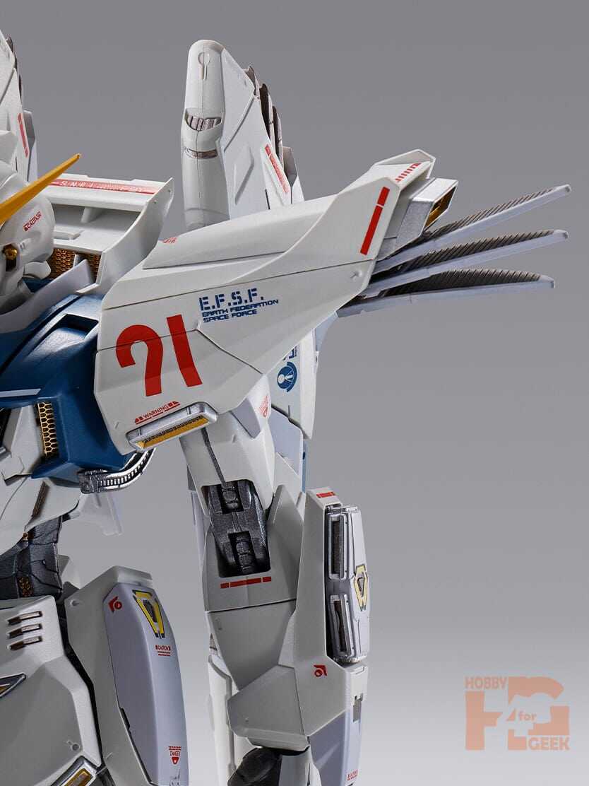 BANDAI - HG　L BUILD F91 CHRONICLE WHITE Bandai Tamashi Nations Metal Build Gundam F91 (Chronicle
