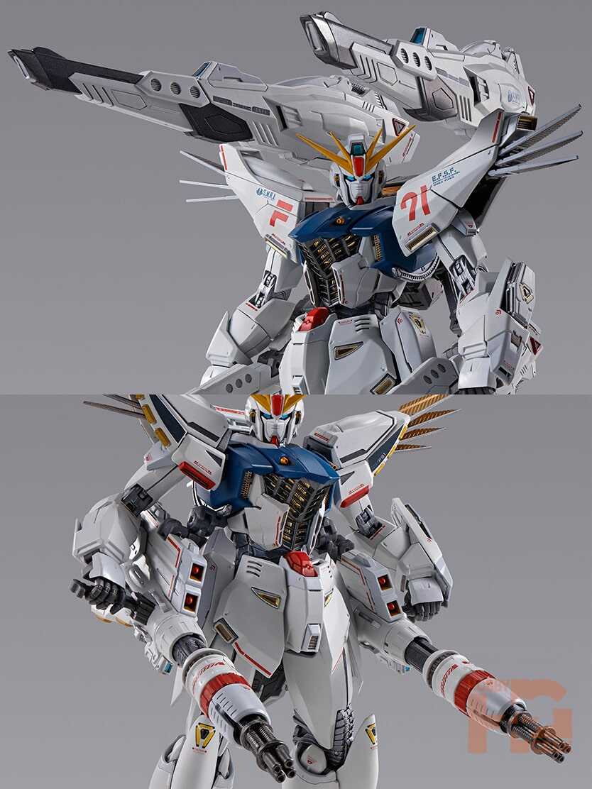 METAL BUILD Gundam F91 Chronicle (White Version)