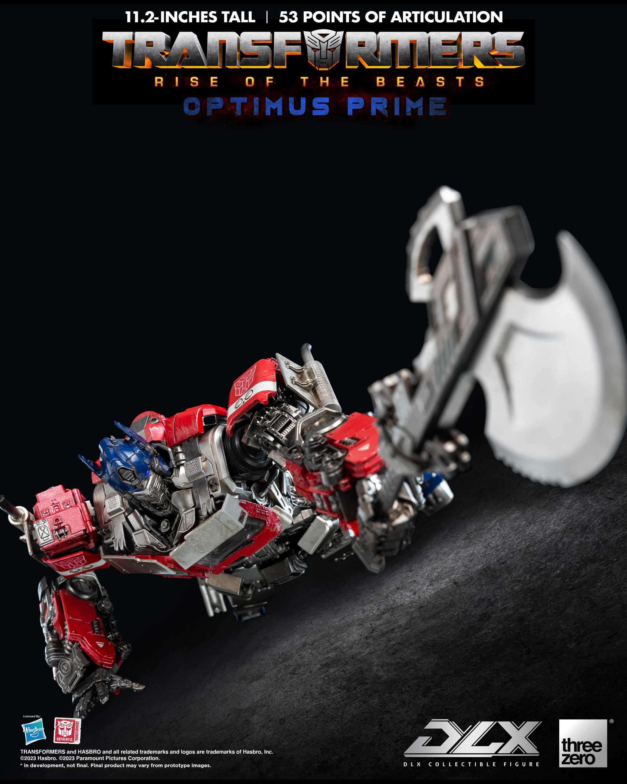 ThreeZero - Transformers: Rise of the Beasts DLX Optimus Prime