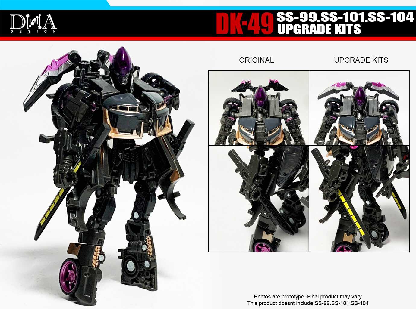 DNA Design - DK-49 Upgrade Kits for SS-99.SS-101.SS-104