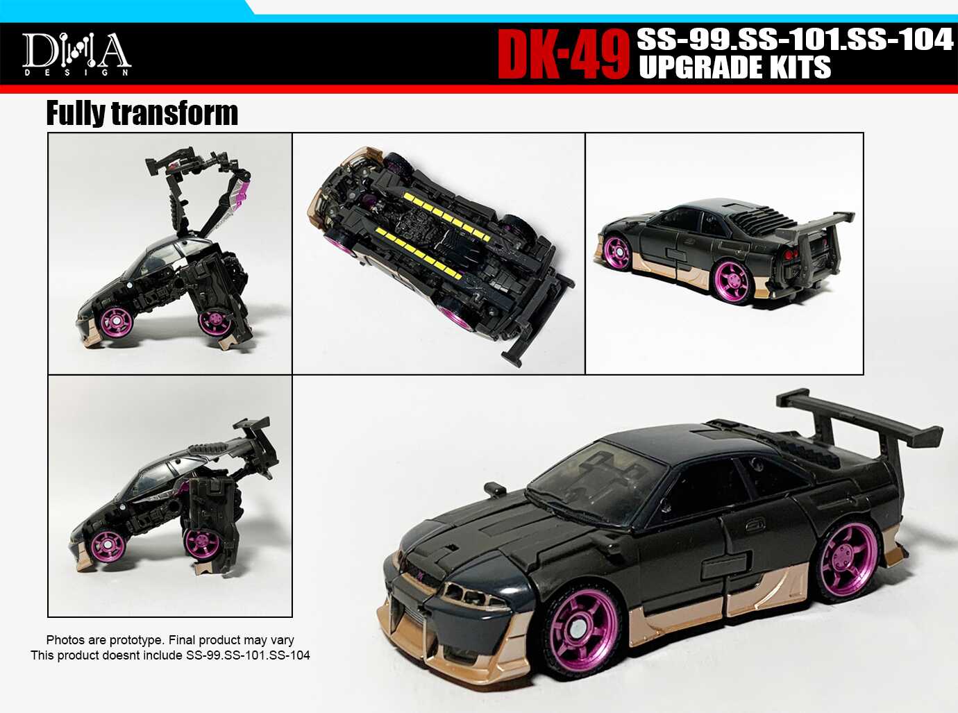 DNA Design - DK-49 Upgrade Kits for SS-99.SS-101.SS-104