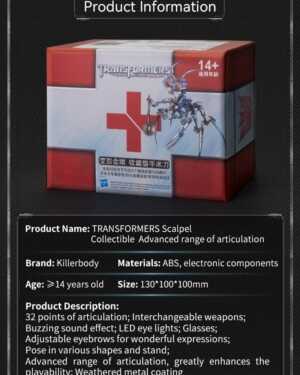 Killerbody KB20069-55 Transformers Scalpel Collectible