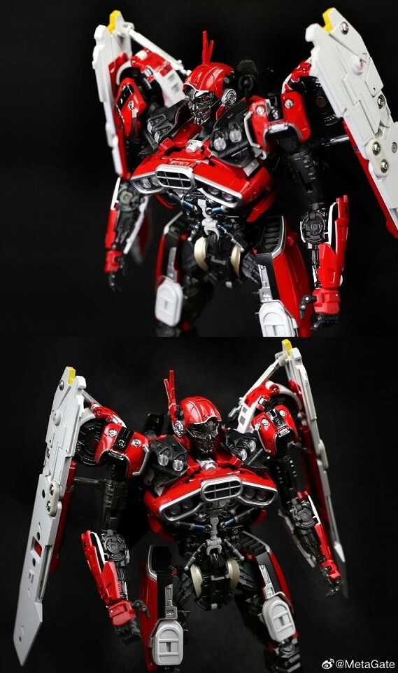 GATE G-05 Red Fantasy トランスフォーマー MetaGate G-05 G05 Red Fantasy Shatter Triple Changer Warrior