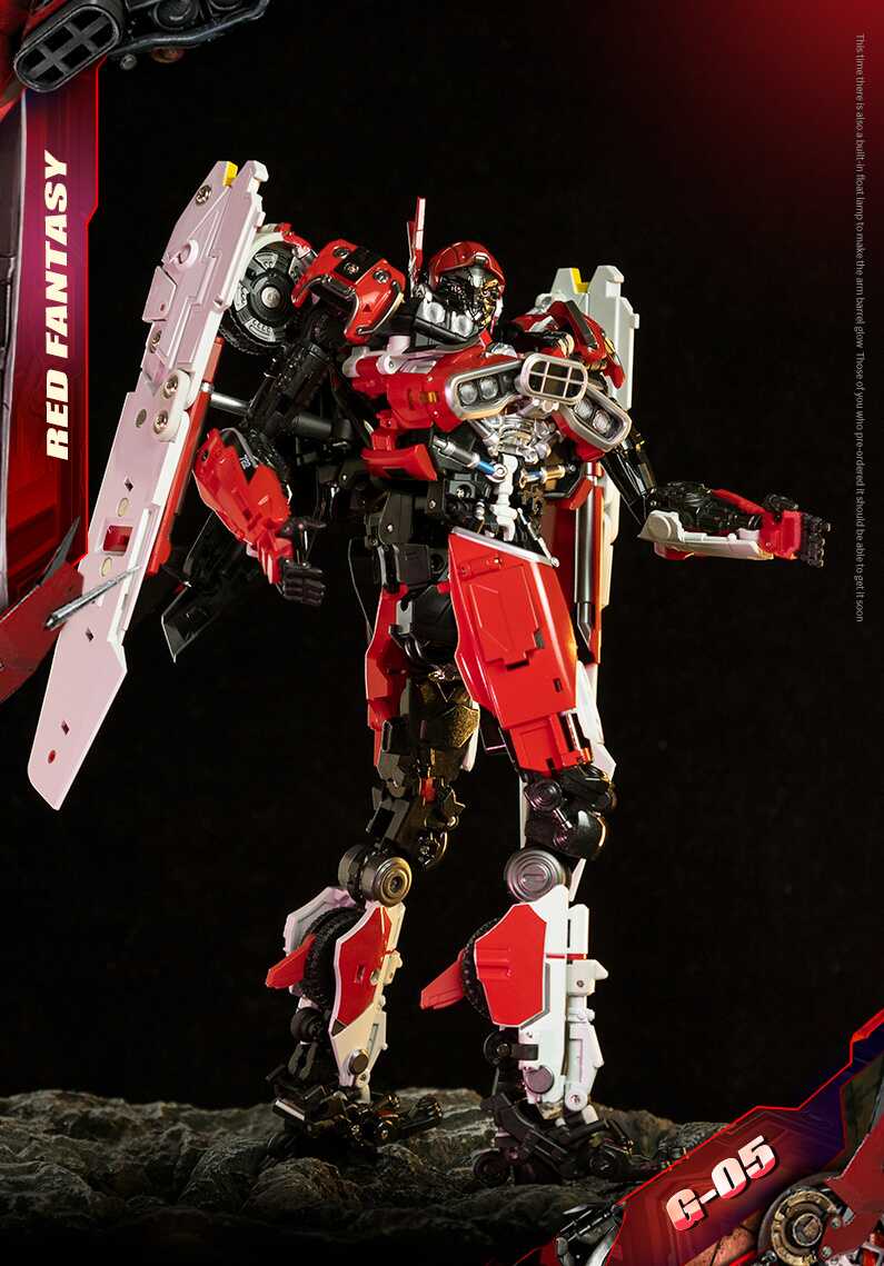GATE G-05 Red Fantasy トランスフォーマー METAGATE G-05 Red Fantasy (Shatter)