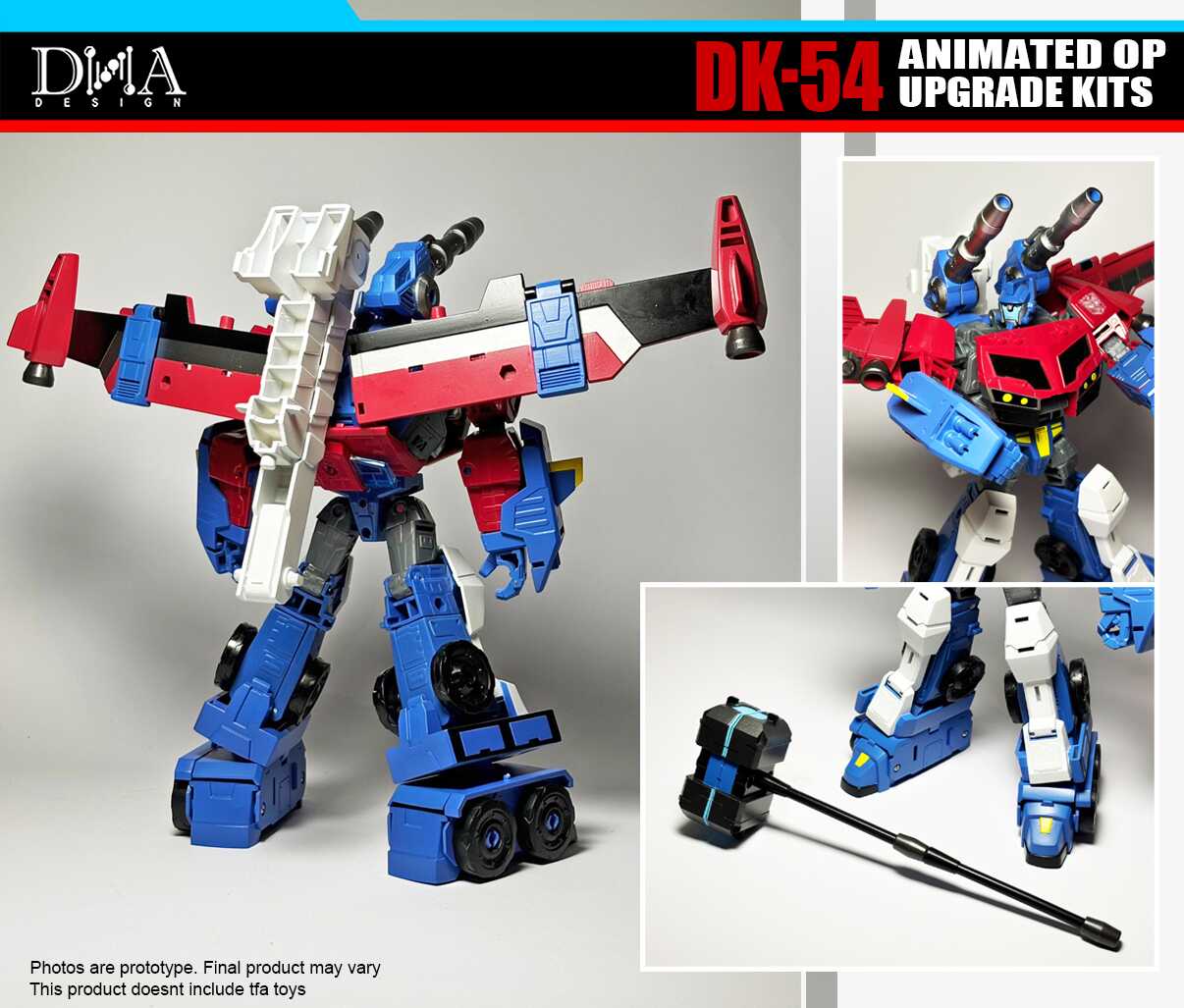 DNA DK-54 ANIMATED OP UPGRADE KITS ジャンク DNA Design - DK-54 Animated OP Upgrade Kits (Reissue) – Ages