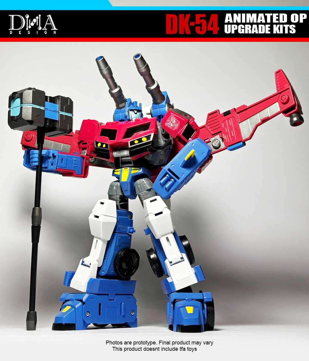 DNA DK-54 ANIMATED OP UPGRADE KITS ジャンク DNA DK-54 Upgrade Kit For Legacy United 08 Animated Universe