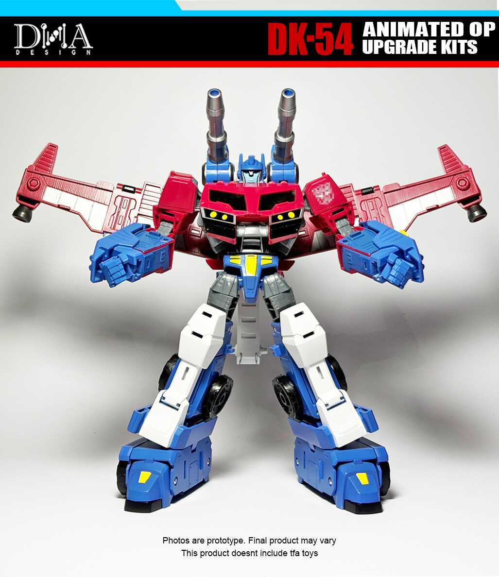 DNA DK-54 ANIMATED OP UPGRADE KITS ジャンク DNA DK-54 Upgrade Kit For Legacy United 08 Animated Universe