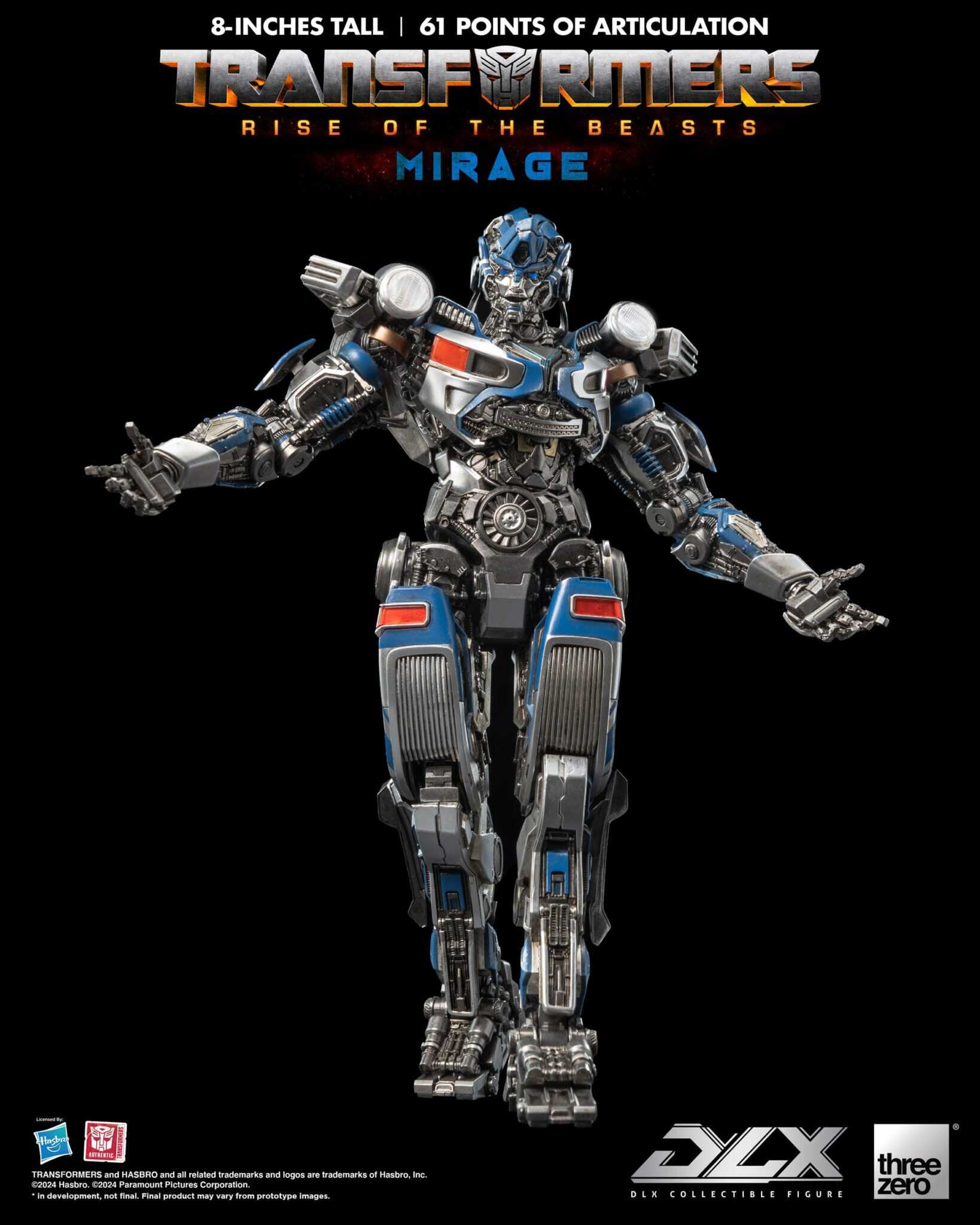 Threezero Transformers：Rise of the Beast ThreeZero – Transformers: Rise of the Beasts DLX Mirage