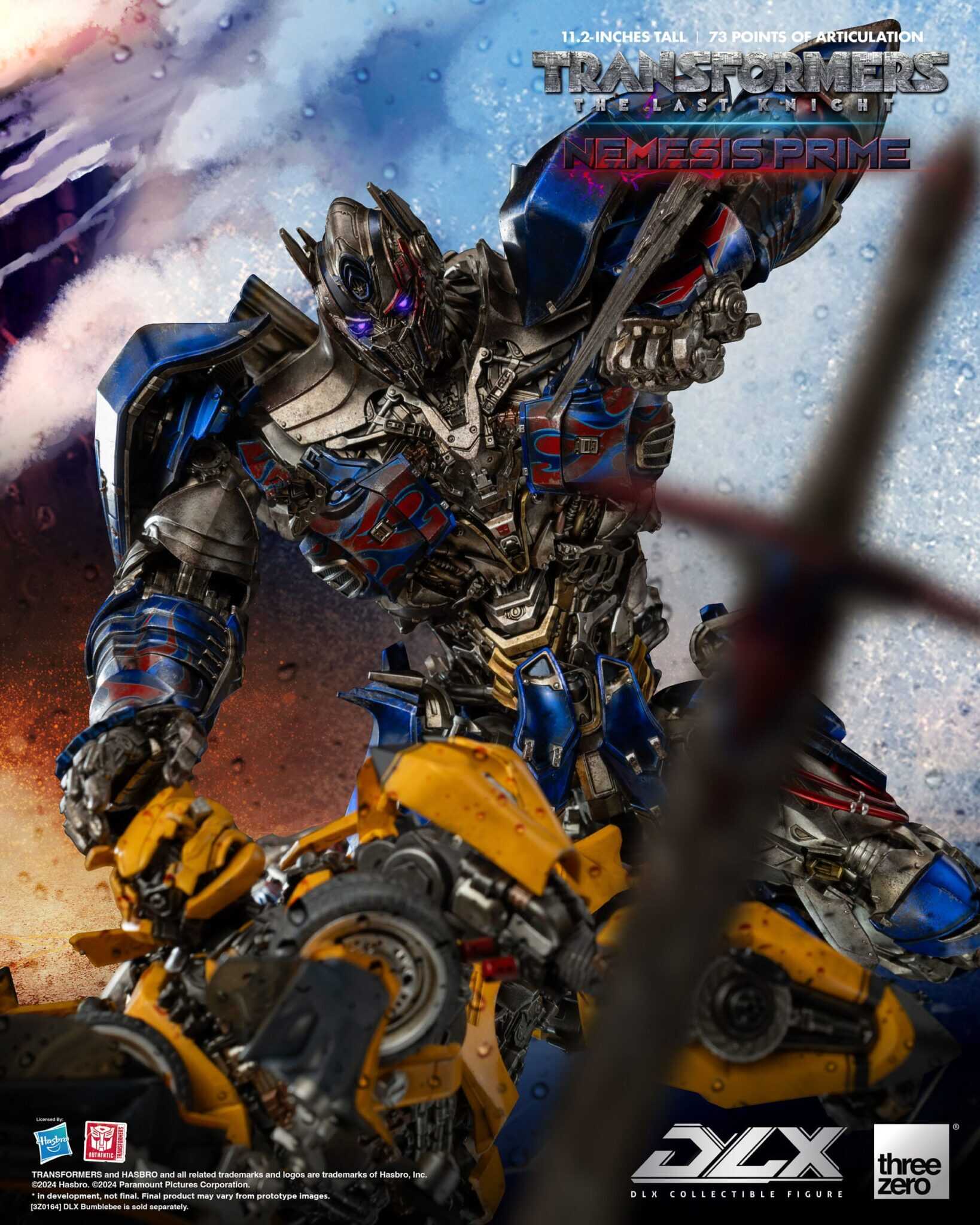 ThreeZero - Transformers: The Last Knight DLX Nemesis Prime