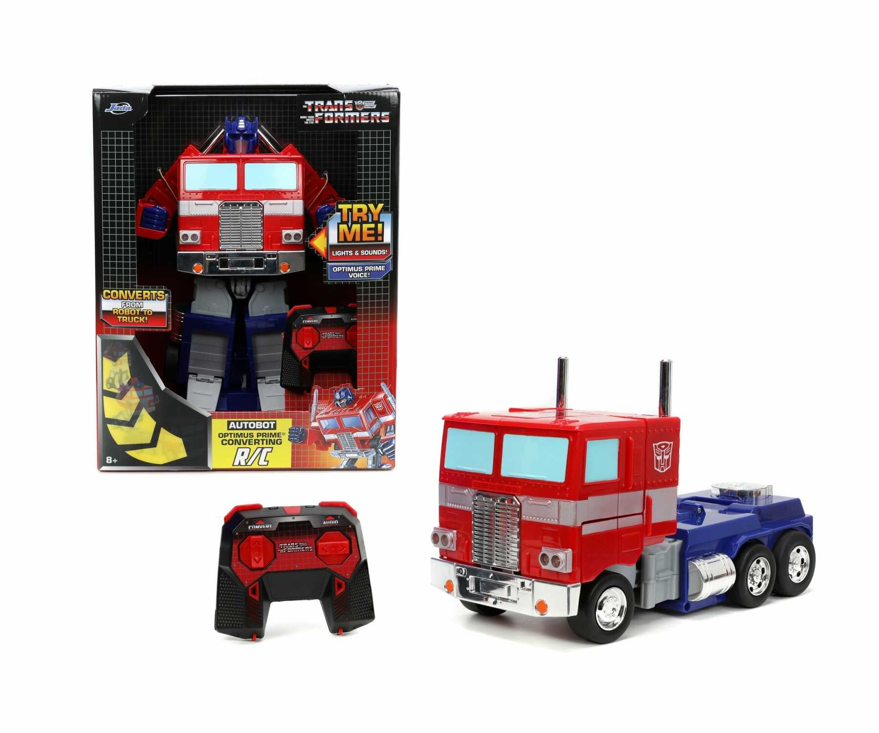 JADA - Transformers: Autobot Optimus Prime - CONVERTING R/C